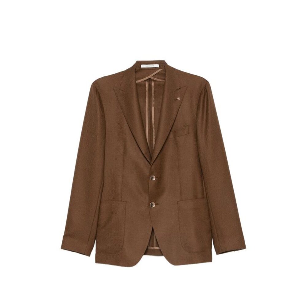 Tagliatore Brown Jackets - Blazers Men